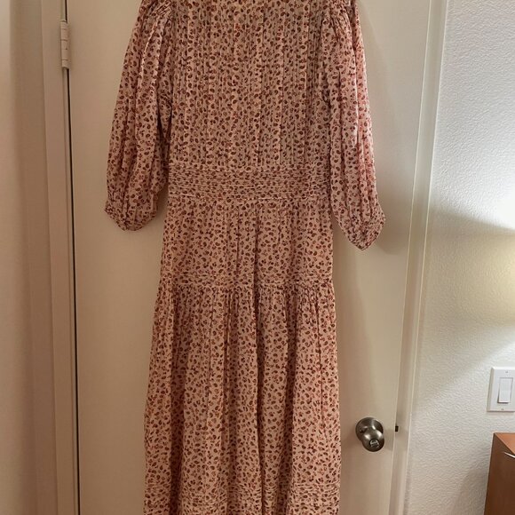 DÔEN Rosamund Dress in Rust Songbird Paisley - Picture 3 of 5